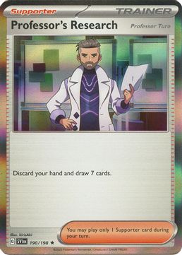 Professor's Research - 190/198 Reverse Holo-Kantocards