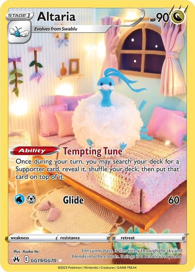 Altaria GG19/GG70-Kantocards