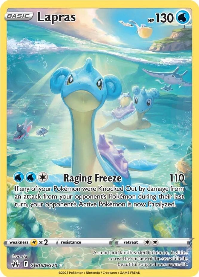Lapras GG05/GG70-Kantocards