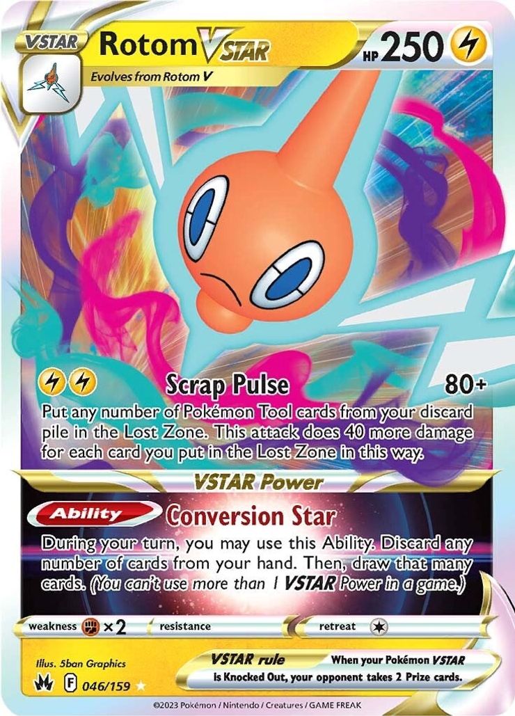 Rotom VSTAR 046/159-Kantocards