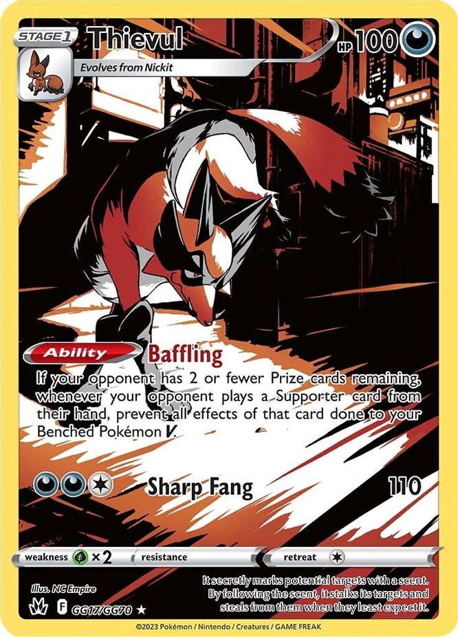 Thievul GG17/GG70-Kantocards