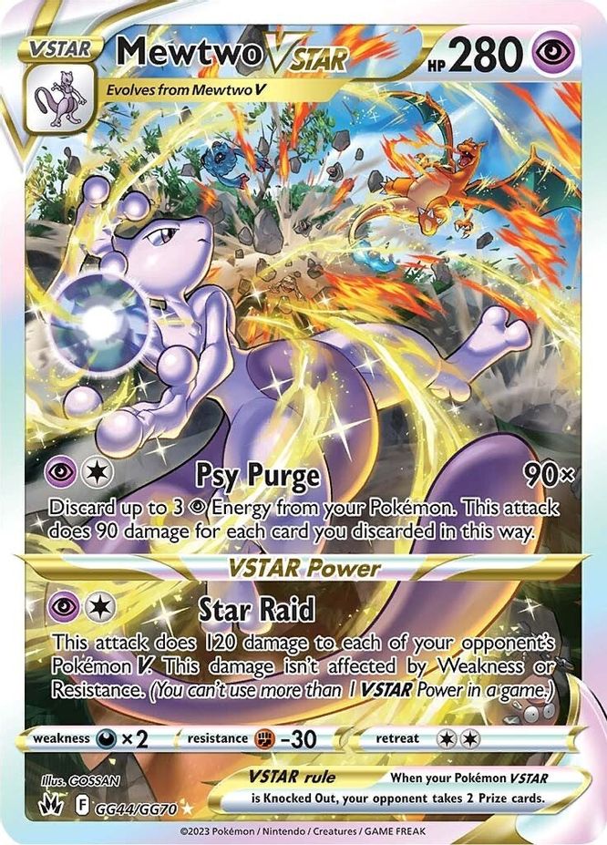 Mewtwo VSTAR GG44/GG70-Kantocards