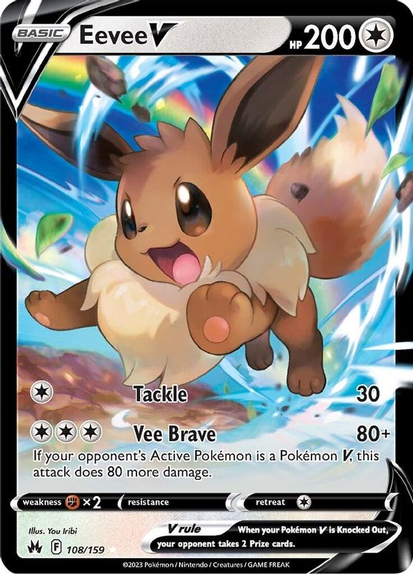 Eevee V 108/159-Kantocards