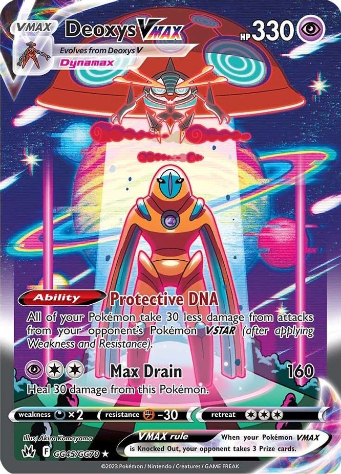 Deoxys VMAX GG45/GG70-Kantocards