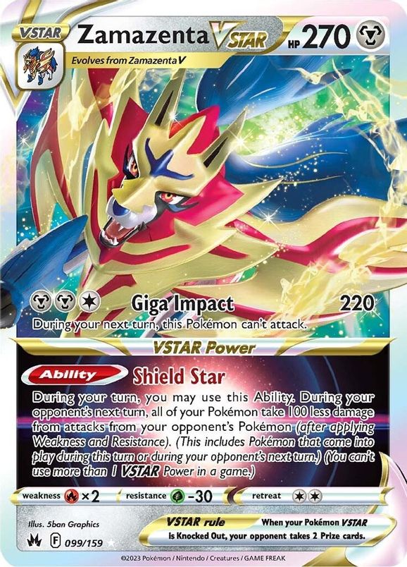 Zamazenta VSTAR 099/159-Kantocards