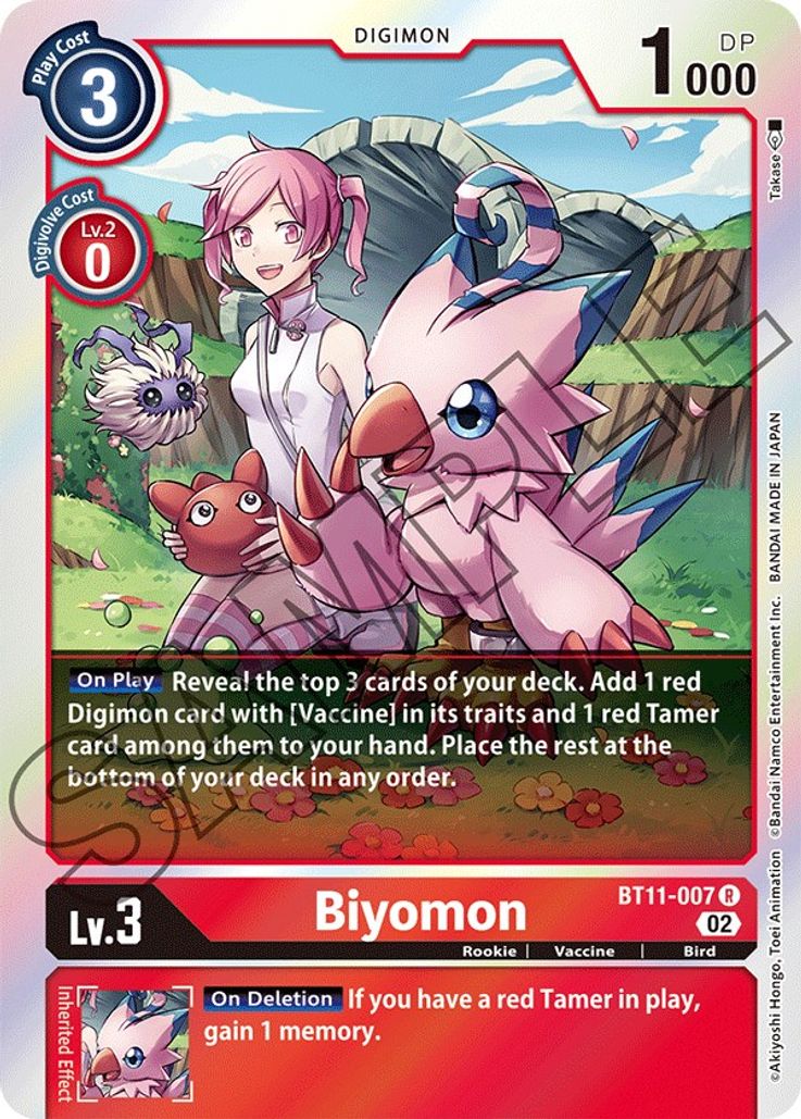 Biyomon BT11-007-Kantocards