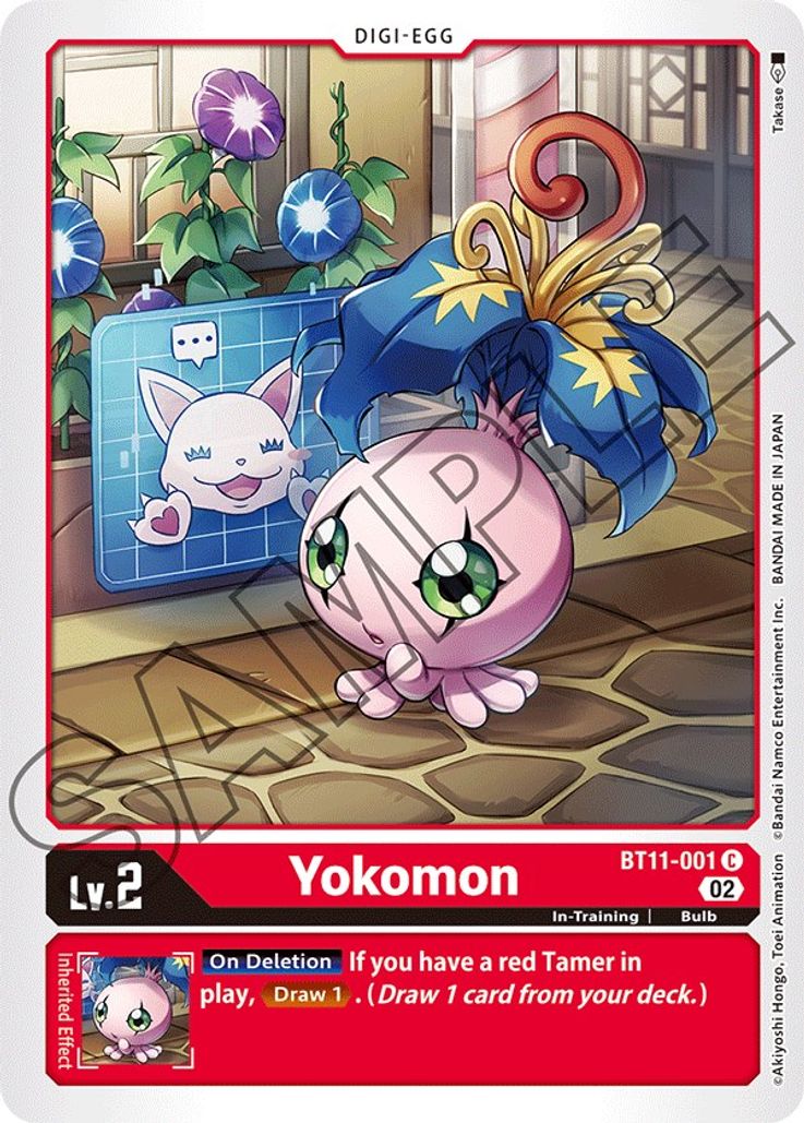 Yokomon BT11-001-Kantocards