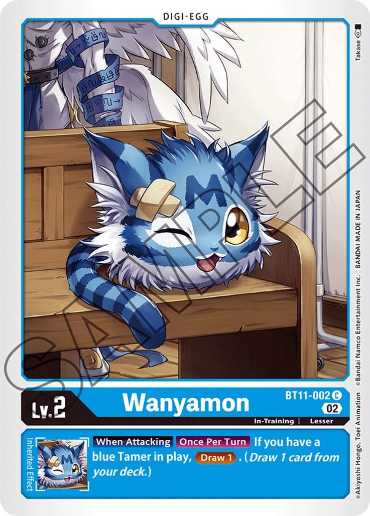 Wanyamon BT11-002 Holo-Kantocards