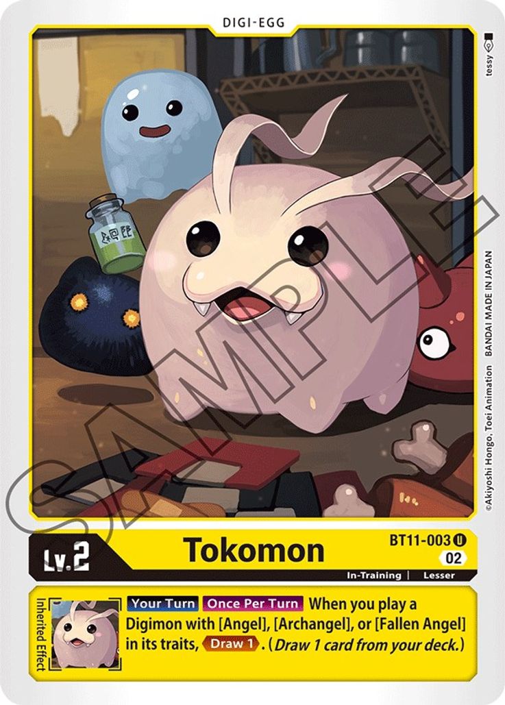 Tokomon BT11-003 Holo-Kantocards