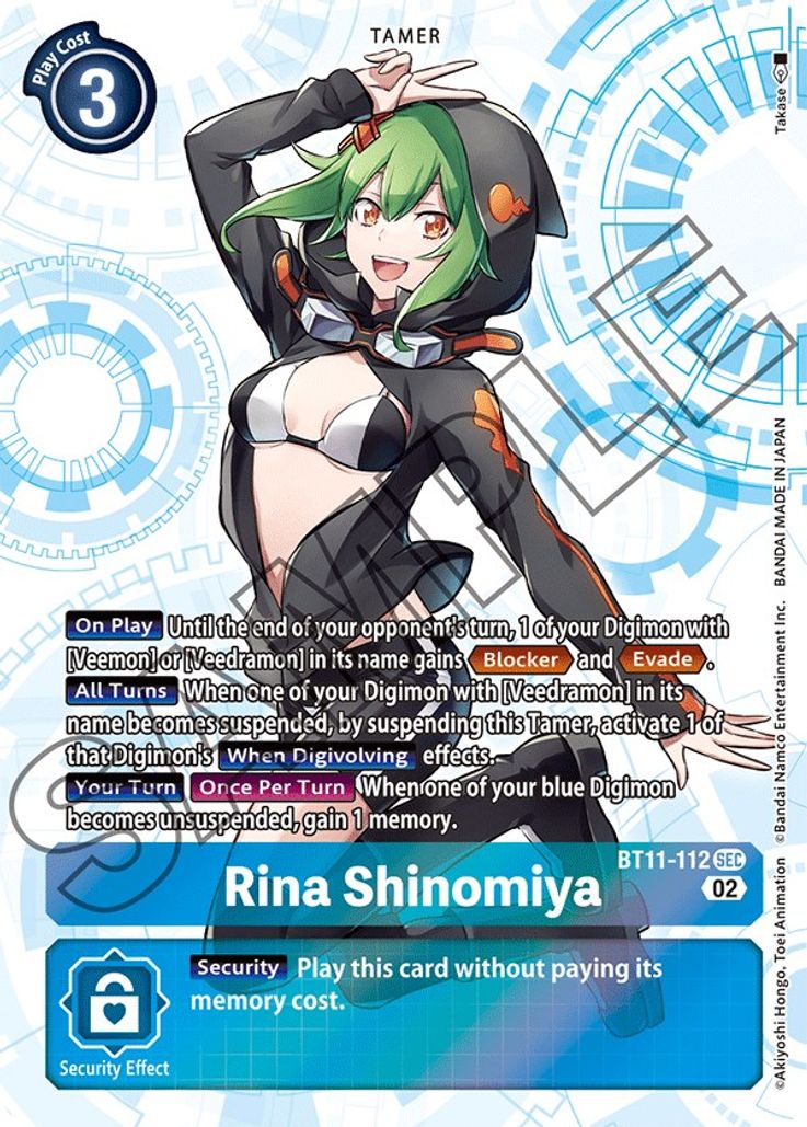 Rina Shinomiya BT11-112-Kantocards