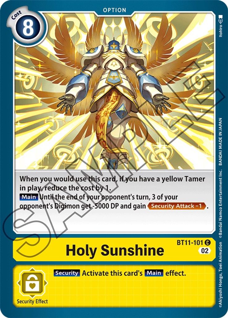Holy Sunshine BT11-101-Kantocards