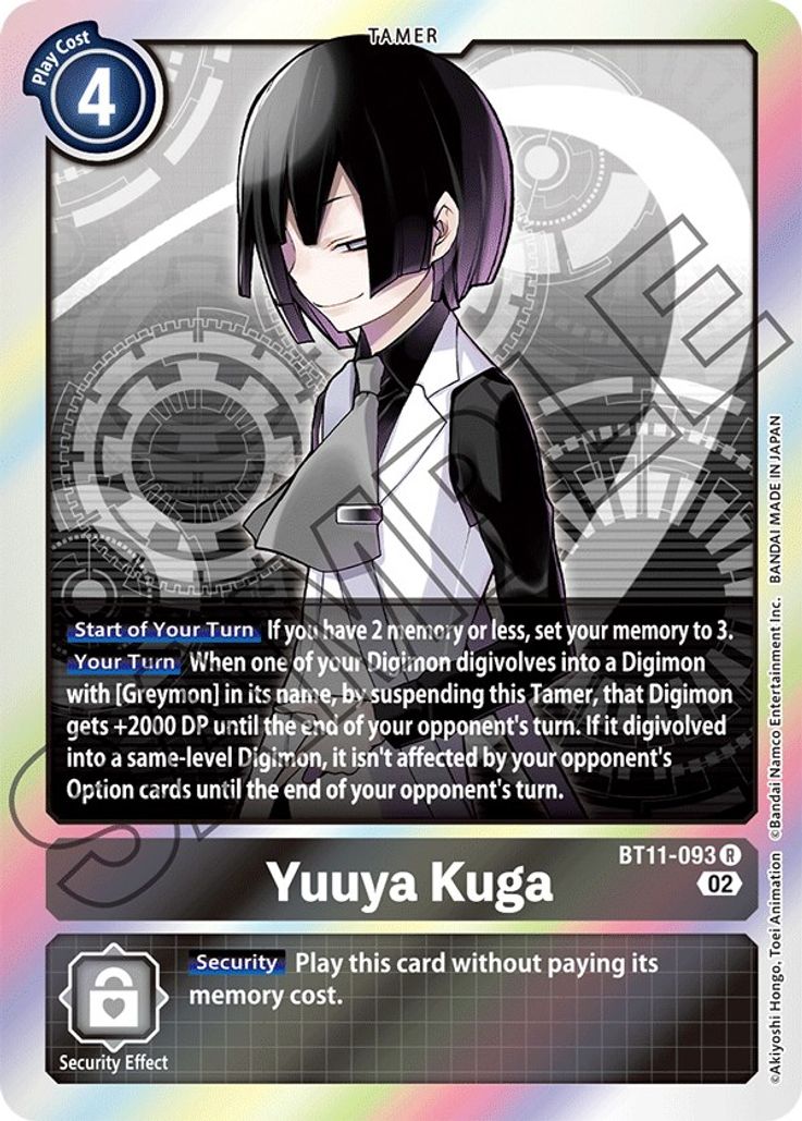 Yuuya Kuga BT11-093-Kantocards
