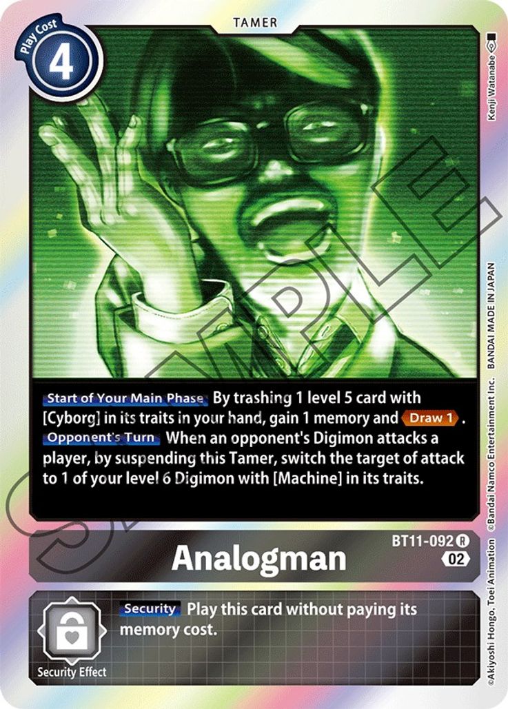 Analogman BT11-092-Kantocards