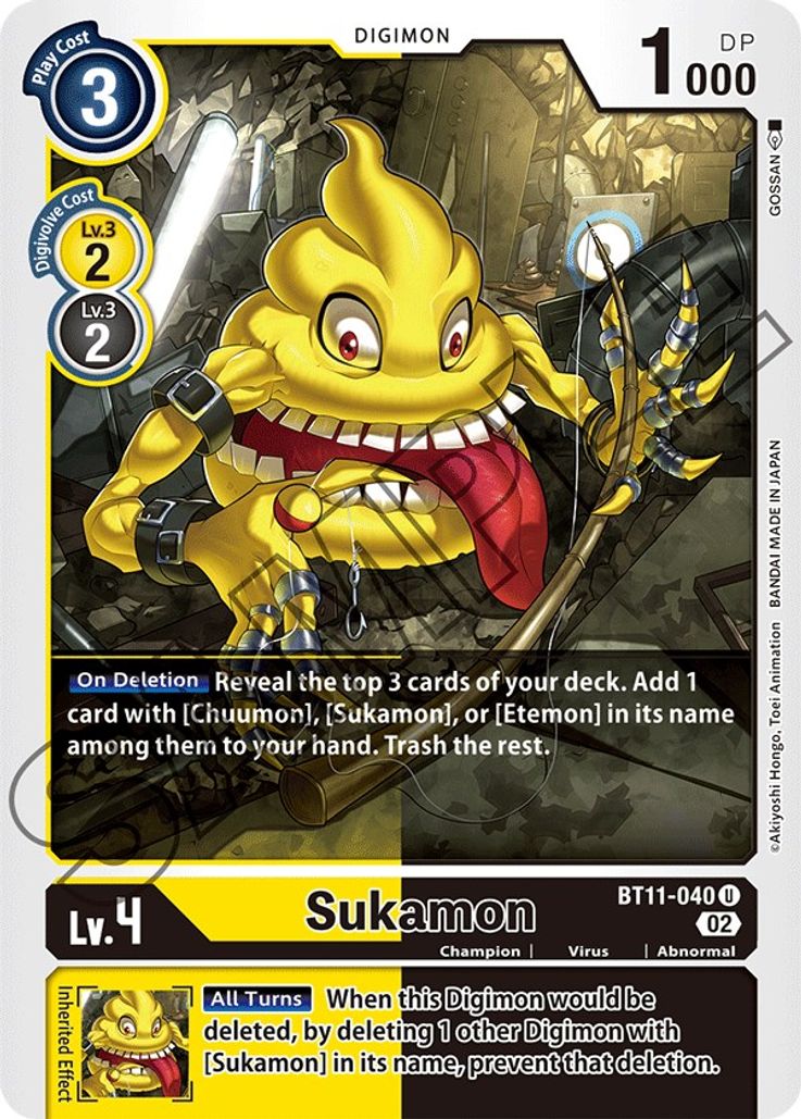 Sukamon BT11-040-Kantocards