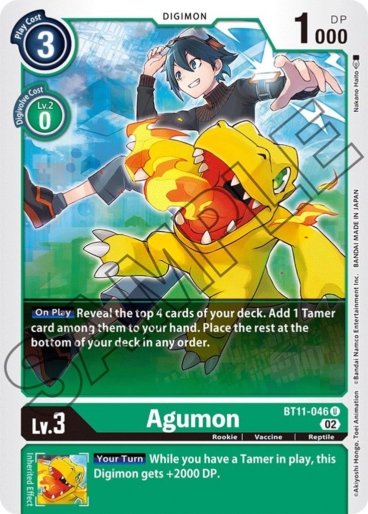 Agumon BT11-046 Holo-Kantocards