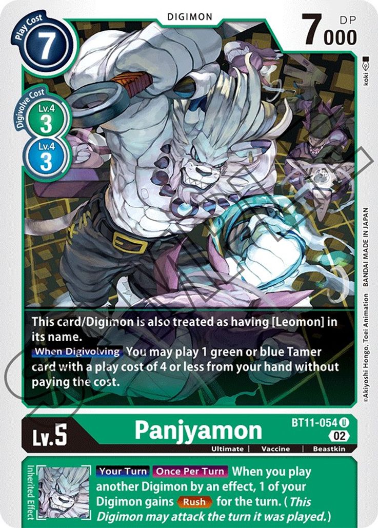 Panjyamon BT11-054-Kantocards