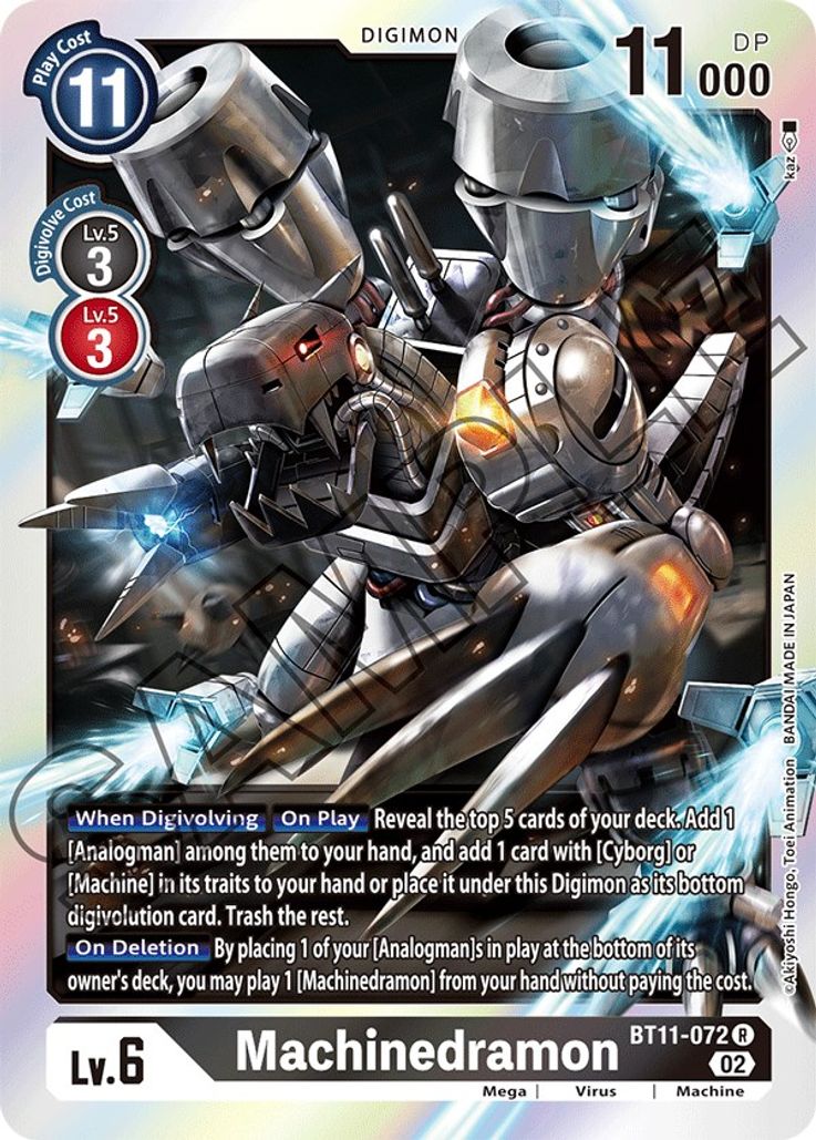 Machinedramon BT11-072-Kantocards