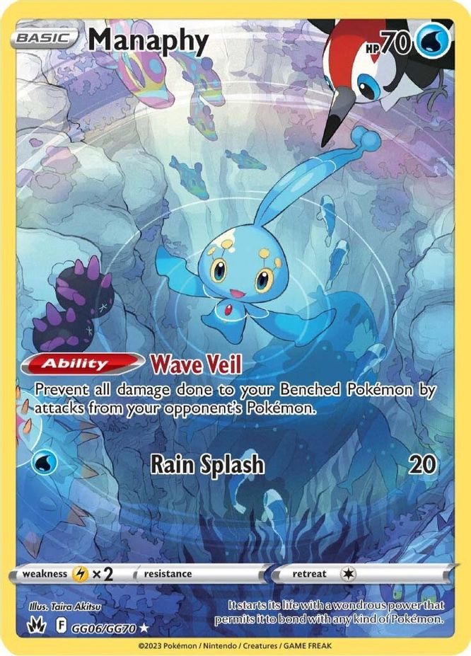 Manaphy GG06/GG70-Kantocards
