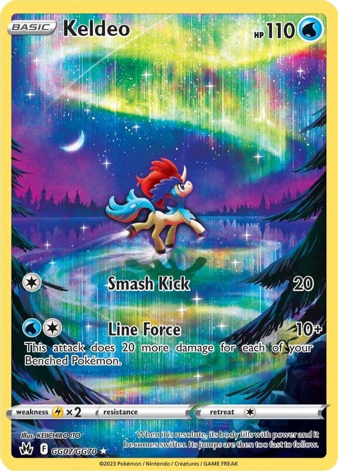 Keldeo GG07/GG70-Kantocards