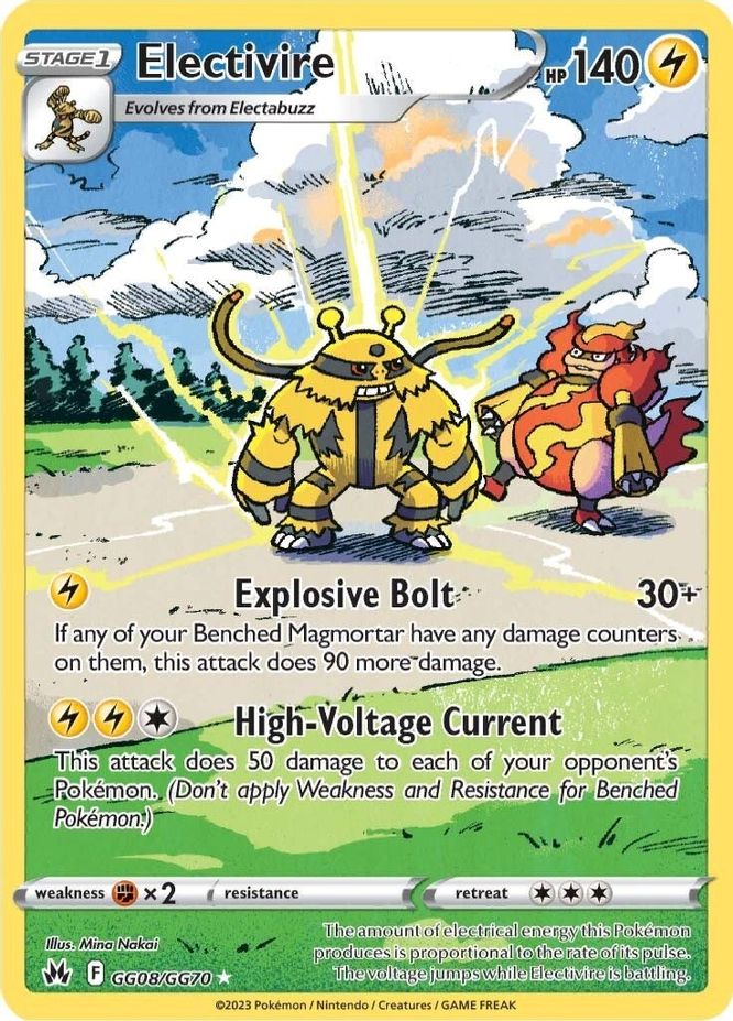 Electivire GG08/GG70-Kantocards