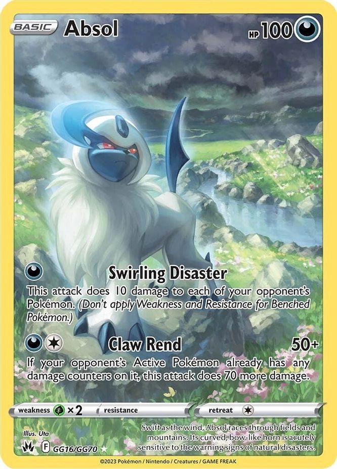Absol GG16/GG70-Kantocards