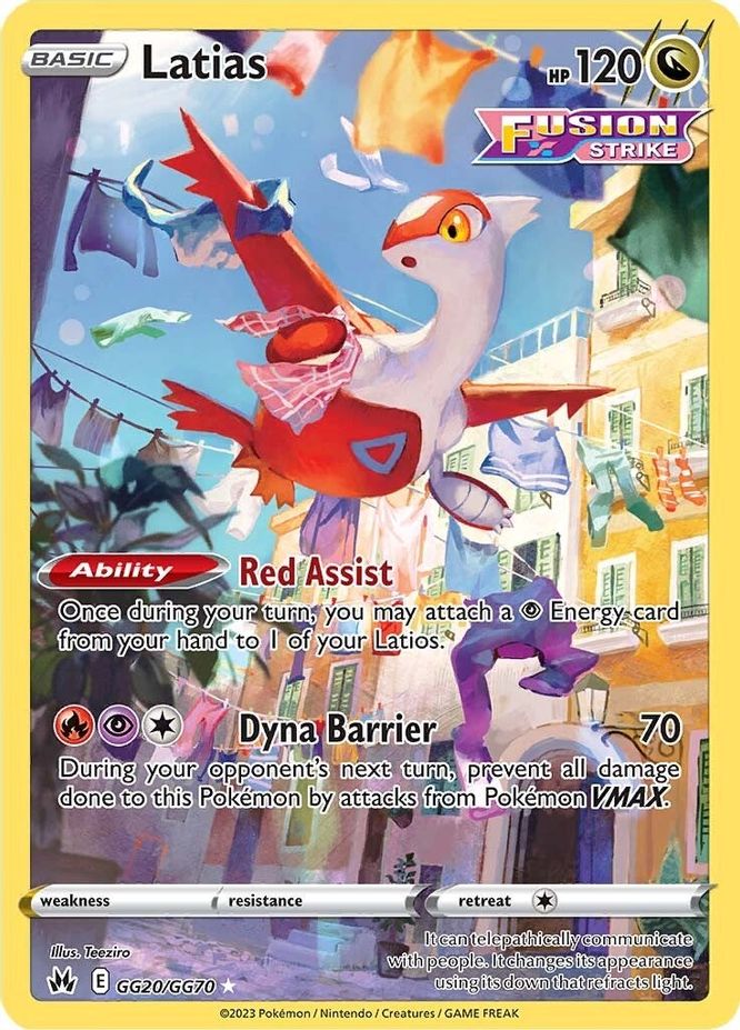 Latias GG20/GG70-Kantocards