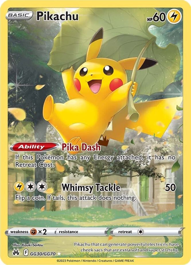 Pikachu GG30/GG70-Kantocards