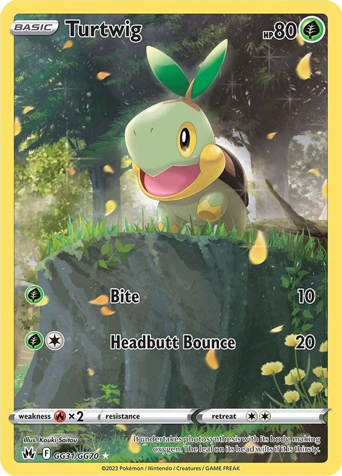 Turtwig GG31/GG70-Kantocards
