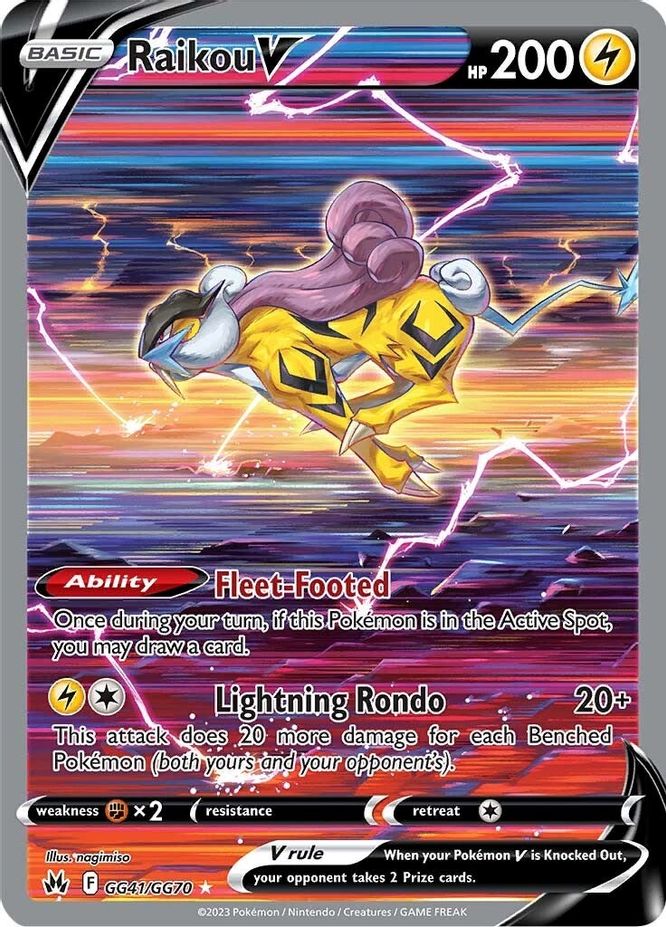 Raikou V GG41/GG70-Kantocards