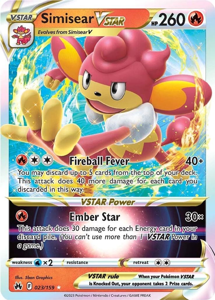 Simisear VSTAR 023/159-Kantocards