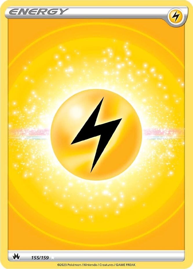 Lightning Energy 155/159 (Texture Full Art)-Kantocards