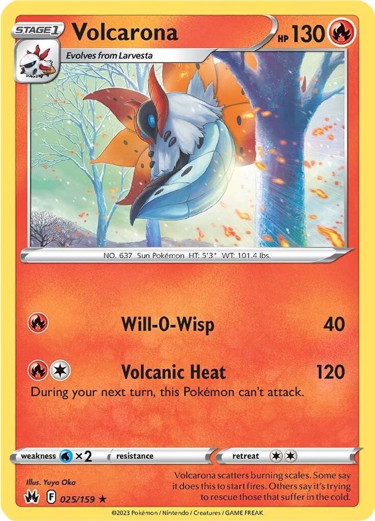 Volcarona 025/159-Kantocards