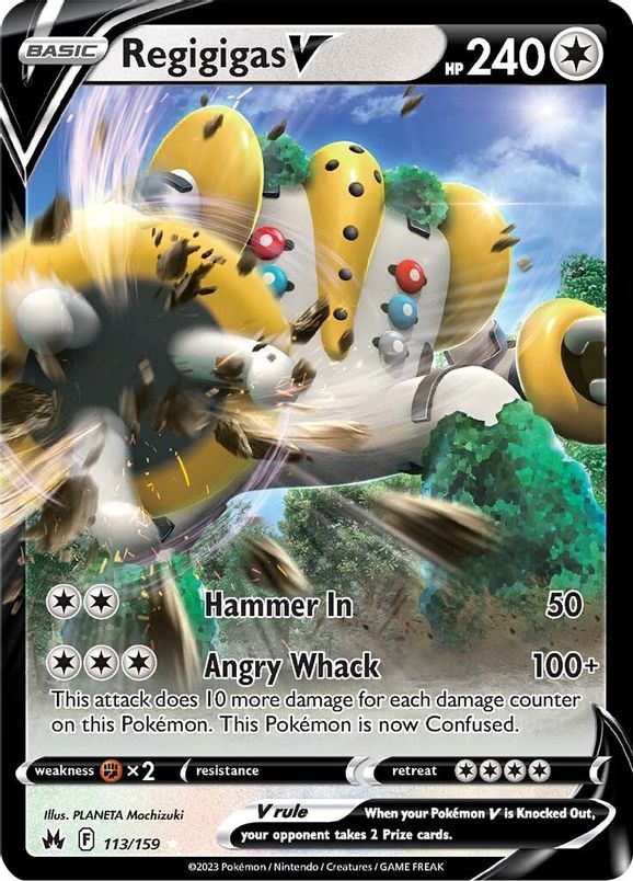 Regigigas V 113/159-Kantocards