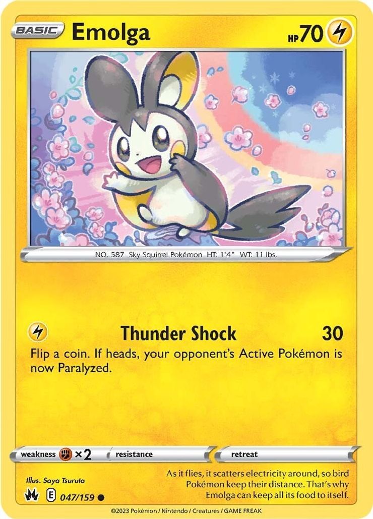 Emolga 047/159-Kantocards