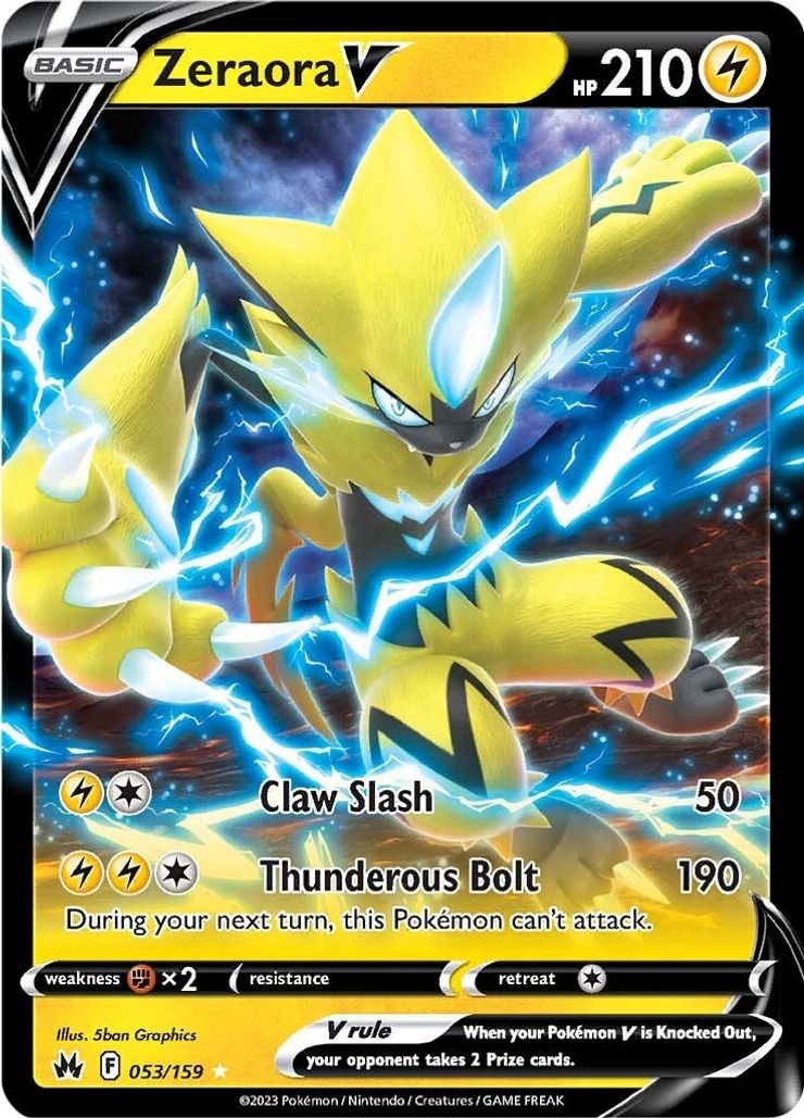 Zeraora V 053/159-Kantocards