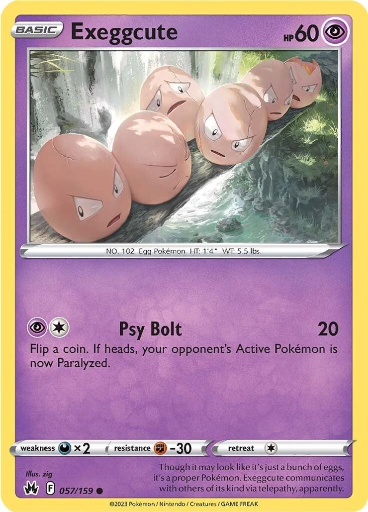 Exeggcute 057/159-Kantocards