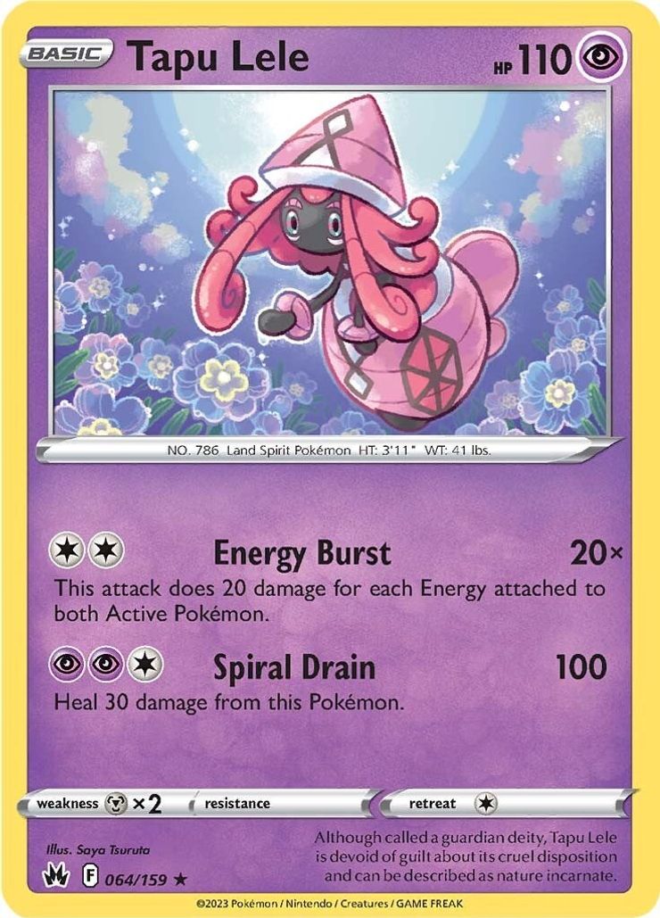 Tapu Lele 064/159 - Holo-Kantocards