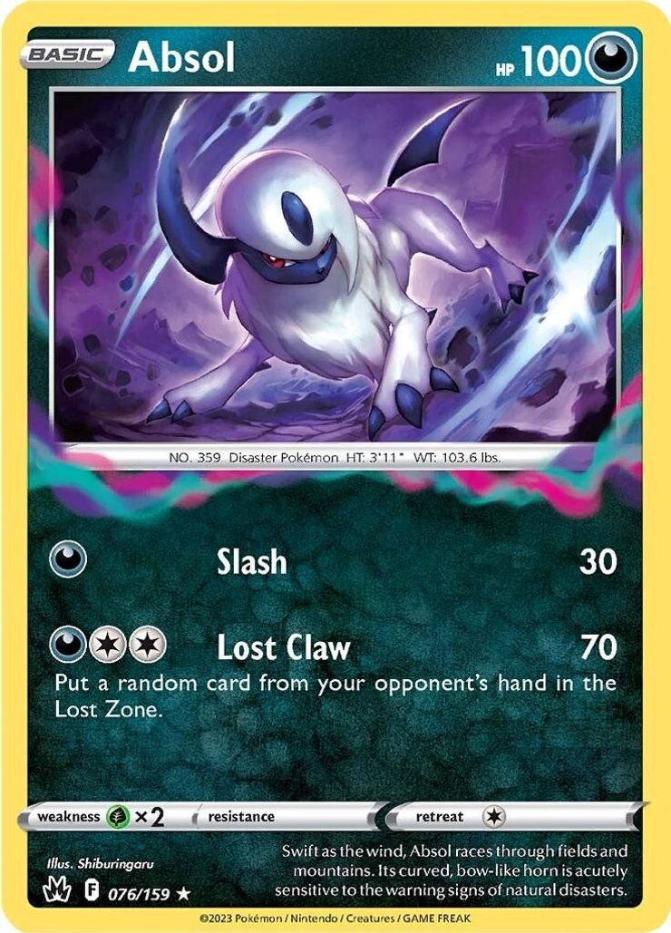 Absol 076/159 - Holo-Kantocards
