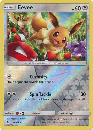Eevee 48/68 - Holo Reverse-Kantocards
