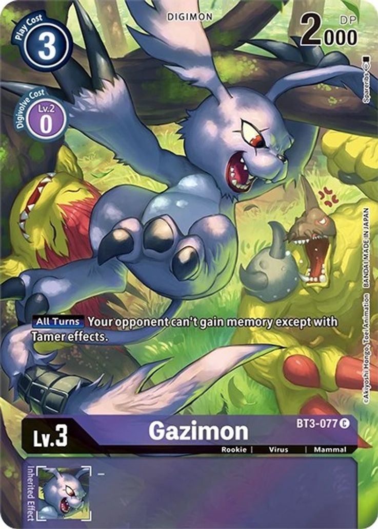 Gazimon BT3-077 (Arte Alterno)-Kantocards