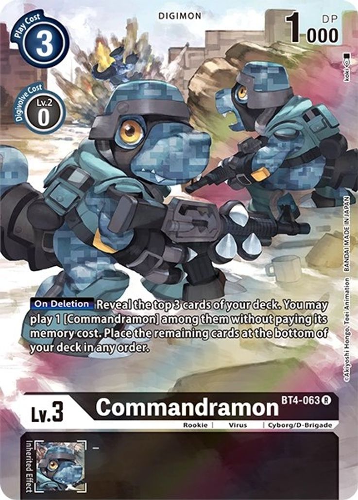 Commandramon BT4-063 (Arte Alterno)-Kantocards
