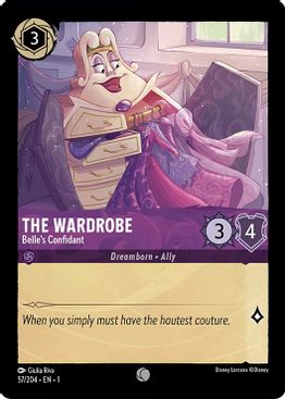 The Wardrobe - Belle's Confidant - 57/204 - Common-Kantocards