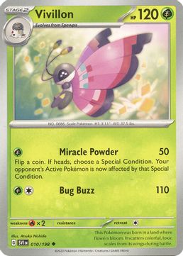 Vivillon - 010/198-Kantocards