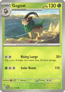 Gogoat - 012/198 Reverse Holo-Kantocards