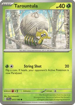 Tarountula - 017/198 Reverse Holo-Kantocards