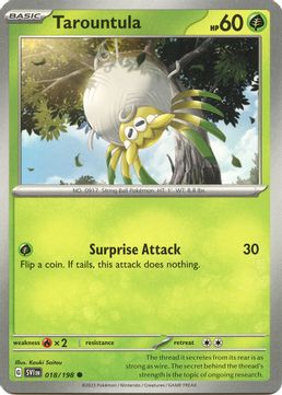 Tarountula - 018/198-Kantocards