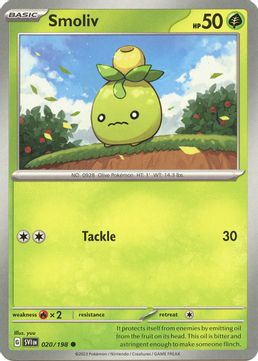 Smoliv - 020/198 Reverse Holo-Kantocards