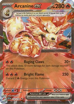 Arcanine ex - 032/198 - Double Rare-Kantocards