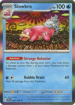 Slowbro - 043/198 - Holo Rare-Kantocards