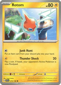 Rotom - 070/198-Kantocards